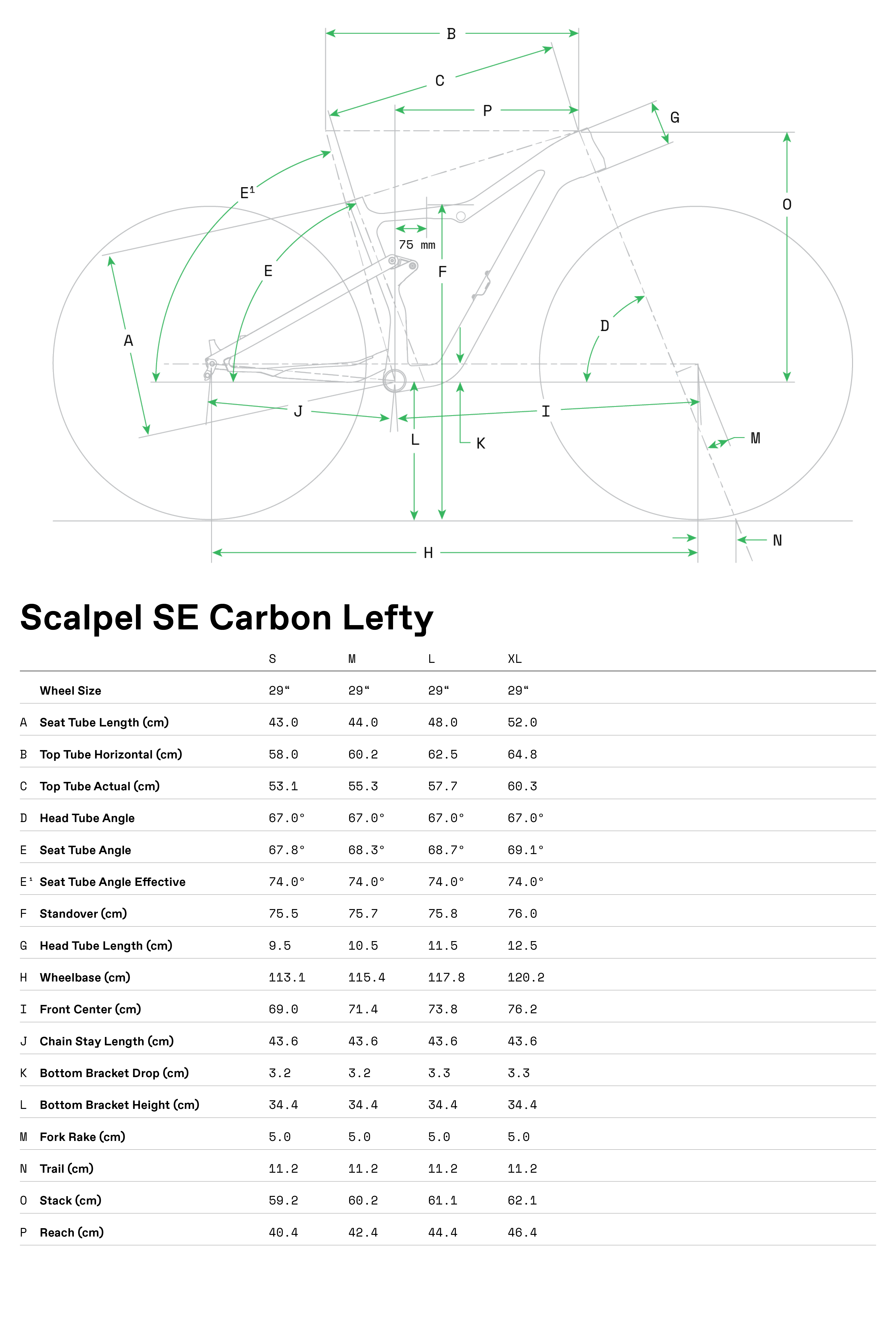 Geo Chart Scalpel Carbon SE